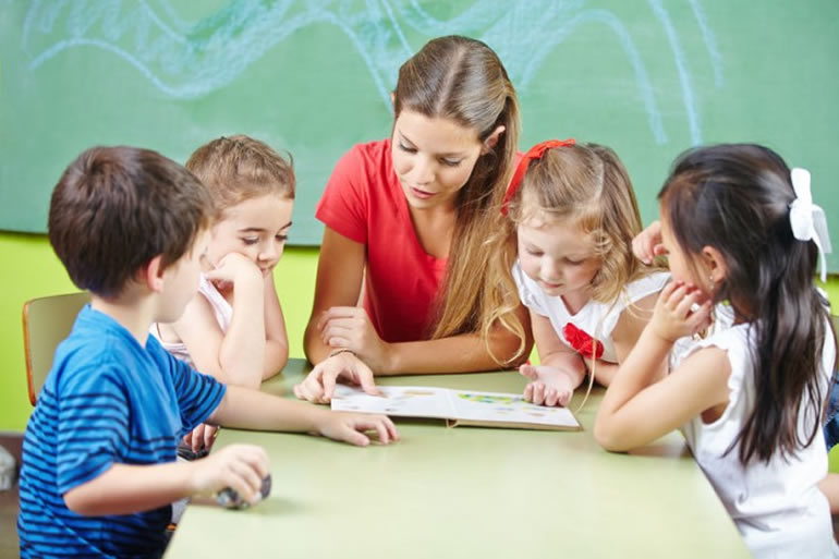 Description du poste d'enseignant à la maternelle