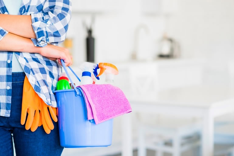 Les tâches ménagères du travail en entretien ménager﻿